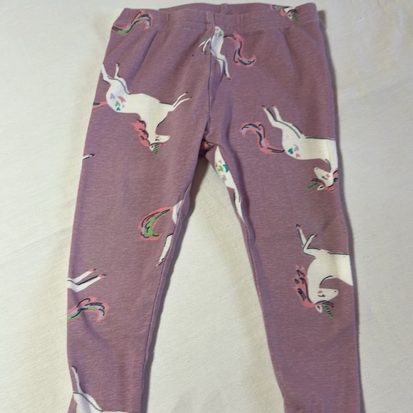 Carter's - Lavender Unicorn Pajama Set - Picture 4 of 5